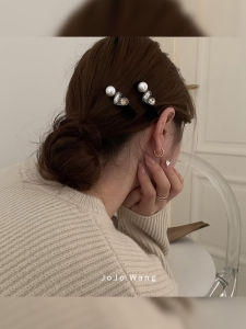 A Pair of Hairclips Cant Be Less ~ Heart Metal Barrettes Female Bang Clip Back Head Hairware Young Adult Side Clip Top Clip