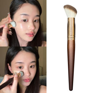 Chổi Trang Điểm Black Suri No Trace Angle Head Liquid Blush Brush Chổi Trang Điểm Chuyên Nghiệp Cho Mỹ Phẩm Dạng Kem Và Lỏng