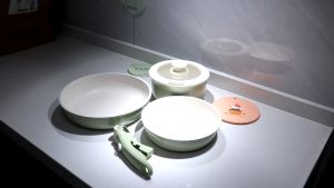 BOREINE  Exquisite kitchen cookware set(3 types of pots) Non stick Frying pan(20/26) & Soup pot(18) 耐热415℃ Pot or plate? Both are.