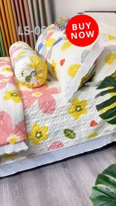 Cadar Ropol Patchwork 3 in 1 Queen King Soft Fabric