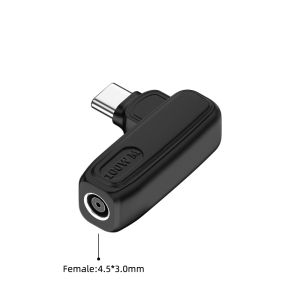 100W DC to USB C PD Power Adapter Converter for Lenovo Asus Hp Dell Acer Laptop Charger to 5V 9V 20V Type C Charger Connector