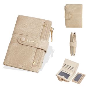 Ví Nữ Baellerry Canvas Nhiều Ngăn Đựng Thẻ Có Ngăn Đựng Ảnh Đựng Thẻ Tín Dụng Bằng Lái Xe Ví Thời Trang Nữ
