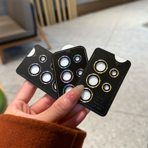 【Auto-install】CrashStar 1 Set HD Camera Lens Protector For Samsung Galaxy S25 Ultra S24 + S23 FE S22 Ultra A56 A16 A55 A35 A25 A15 A54 A34 A14 A13 5G A06 A24 A04S A05S Tempered Glass Camera Lens Sticker Anti-scratch Protector lens Cap Cover With Installer