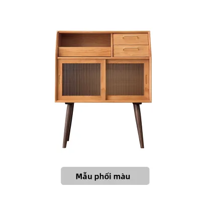 JILAIYAO | Tủ Buffet Gỗ Nguyên Khối Hiện Đại Đơn Giản