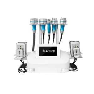New Arrival 6 In 1 40K Ultrasonic Cavitation Vacuum Radio Frequency Laser Massager lipo Laser Slimming Machine