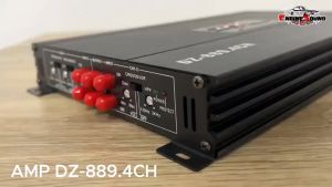 แอมป์ 4 ชาแนล DZ-889.4CH เพาเวอร์แอมป์ติดรถยนต์ 4 CH ขับลำโพงเสียงกลาง ซับเบส กำลังขับ 4800 Watts.เพาเวอร์แอมป์ขับเสียงกลางราคาถูก เสียงดี เสียงใส ไพเราะ แอมป์4ชาแนลขับเสียงกลาง เพาเวอร์แอมป์ตัวแรงส์ แอมป์ติดรถยนต์ราคาถูก เพาเวอร์แอมป์คลาส AB อึด ทน