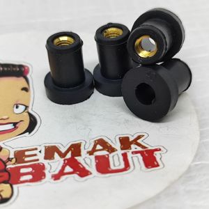 RUMBER NUT VISOR YAMAHA N MAX LEXI AEROX MUR KARET DUDUKAN VISOR YAMAHA / MUR VISOR