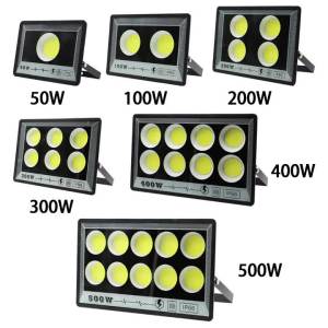 Led Flood Light 500W 400W 300W 200W 100W 50W AC 220V Outdoor Wall Floodlight Spotlight IP66 Waterproof LED Street Lamp