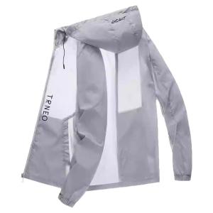 Lightweight Breathable Mens Summer Sun Protection Jacket
