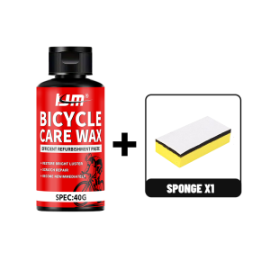 KJM 40g Bicycle Care Wax Scratch Repair Polishing Paste for Bike Frames Helmets Metal Parts - Bike Maintenance Product
