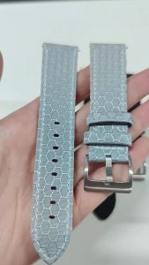 20mm 22mm Quick Release Watch Strap Men Women Nylon Leather Band Universal Business Watchband for Omega Wristband Sport Bracelet