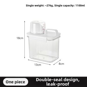 Large Capacity Laundry Liquid Dispenser Bucket Portable Disinfectant Softener Empty Transparent Handheld Refill Bottle Replacement Bottle