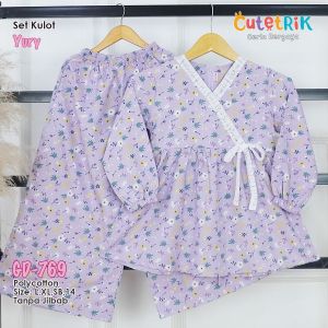 Setelan Celana Cantik Yury  by Cutetrik