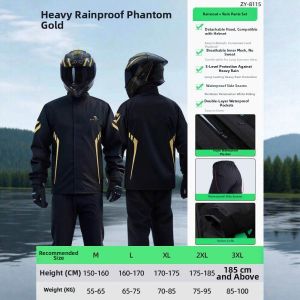 PH | Waterproof Stormproof Delivery Rider Separate Raincoat