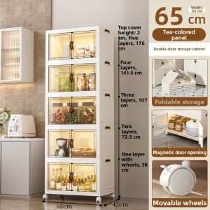 XINGYOU | Foldable Multi-Purpose Toy and Snack Storage Cabinet
