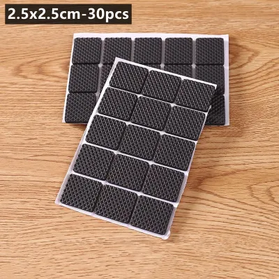 2/48Pcs Furniture Foot Protectors Chair Leg Pads Anti Slip Scratch DIY Wear Resistant Furniture Foot Floor Protectors