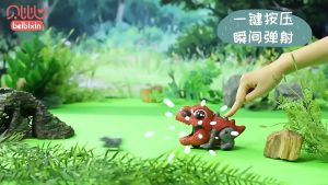 Mainan Mobil Dinosaurus - Mobil Ditekan Keluar Anak Dinosaurus