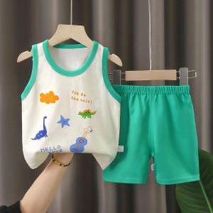 LightShine 0-6y Korean Kids Terno For Boy/Terno Sando Shorts For Baby Boy/Boy Clothes/Kids Set/Terno Sando Shorts For Kids