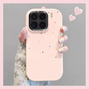 Polka Dot Dog Leg Holder Silicone Case for Realme GT7 GT5 Neo11 Neo3 V13 Protection Cover V60 pro Female Style OPPO Frame