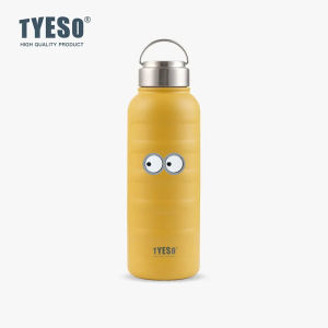 TYESO | Tyeso 1000ml Large Capacity Vacuum Flasks Stainless Steel Thermos Mug Thermal Tumbler Drinks Cup Water Bottle with Eye Sticker