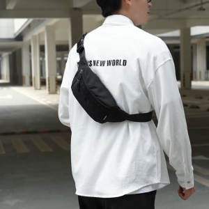 MENSPE กระเป๋าคาดเอว / กระเป๋าคาดหน้าอก / กระเป๋าคาดหน้าอกแบบคาดข้าง / กระเป๋าฟิตเนสอเนกประสงค์ กระเป๋าคาดเอวขนาดเล็ก กันน้ำ ทนทาน สำหรับผู้หญิง กระเป๋าคาดเข็มขัดขนาดเล็กแบบยูนิเซ็กซ์ พร้อมสายปรับระดับได้สำหรับออกกำลังกายและวิ่ง