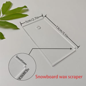 Ski accessories ski waxing tools scraper waxing single and double board waxing specialized maintenance repair for wax removal