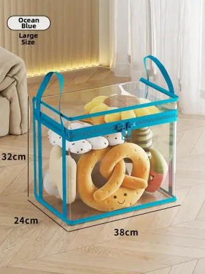 evesigar | Transparent Large Capacity Storage Box For Stuffed Toys