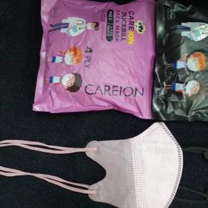 CAREION ALKINDO Kids Duckbill HEADLOP HIJAB Earloop 3D Face Mask 4ply Duckbil Childrens Mask