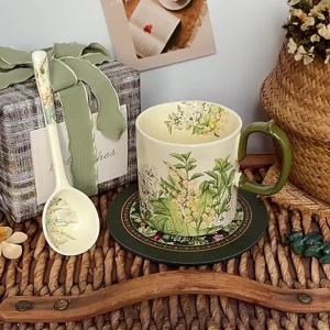Mothers Day Gift Elegant Ceramic Mug