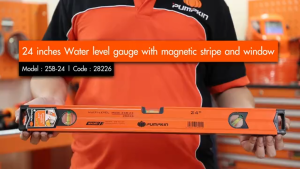 Pumpkin Magnetic Side View Milled Box Spirit Level Tool 24" (PM28226)