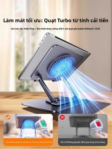Rotatable Elevated Cooling Laptop Stand with Fan for 16/17 inch Lenovo Legion Y9000P/R7000P 2024