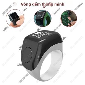 Ứng Dụng Thông Minh Vòng Đếm Kỹ Thuật Số Di Động Nhắc Nhở Rung Bluetooth Máy Đếm Đeo Được Có Màn Hình Hiển Thị Thời Gian
