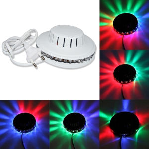 Angelila LED Stage Light RGB Party Lamp DJ Kaoaoke Lighting for Home Party Wedding Decoration
