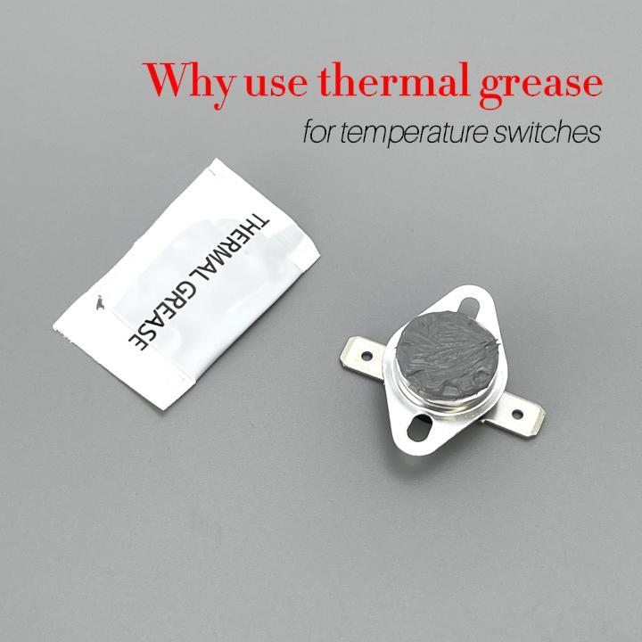 3pcs Thermal Grease Paste Compound Silicon for Temperature Switch Thermostat CPU Heat Sink