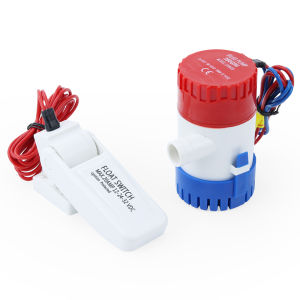 12V DC Mini Electric Submersible Boat Marine Bilge Pump 500/750/1100 GPH With Float Switch Sensor For Seaplane Motor Houseboat