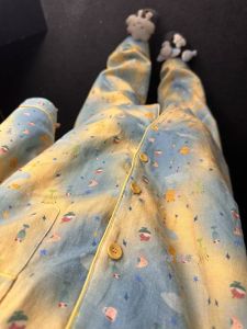 Bộ Đồ Ngủ Hoạt Hình Dễ Thương Cho Nữ Bộ Đồ Mặc Nhà Phong Cách Nhật Bản Mùa Xuân Thu Bộ Đồ Ngủ Cotton Dài Tay Cổ Bẻ