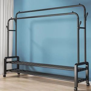 Home Use Clothing Hanger for Bedroom Dormitory Indoor Balcony