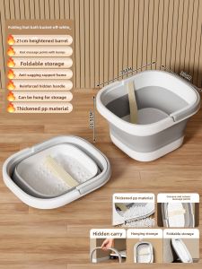Grace | Foldable Portable Thick Insulated Foot Bath Bucket