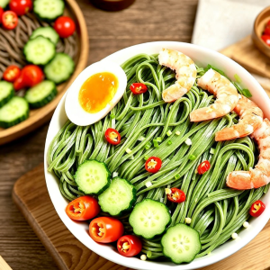 Diabetic Suitable Sugar-Free Fat-Free Buckwheat Noodles