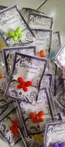 Bros kupu kupu 2cm isi 2pcs