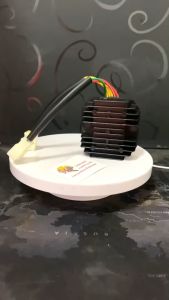 แผ่นชาร์จไฟ GPX CR5 200CC ชุดแผ่นชาร์ต มอเตอร์ไซค์ จีพีเอ็กซ์ ซีอาร์5 รุ่น200ซีซี เรกกูเรเตอร์ เดิม แผงชาร์จ แผ่นชาร์ตไฟ แผ่นชาร์ตGPX