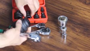 Tuosen ลูกบล็อก ข้อต่อบล็อก ข้อลด ข้อเพิ่ม ข้อต่อ บล๊อกข้อต่อเพิ่ม ตัวแปลงบล็อก 6ตัว/ชุด