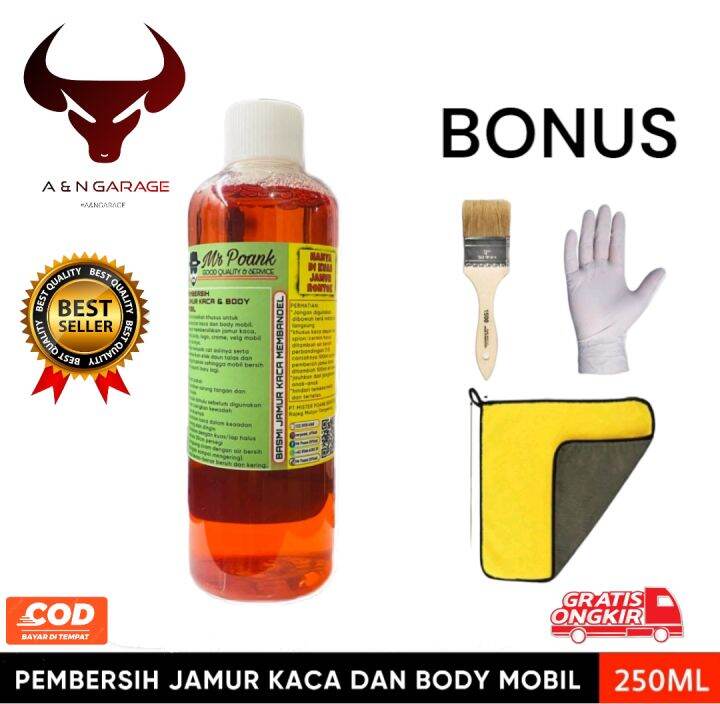 Mr Poank Obat Cairan Pembersih Jamur Kaca Dan Kerak Body Mobil Paling ...