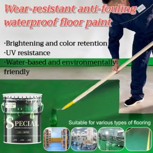 Epoxy Floor Paint Floor Paint Abrasion Resistant Antistatic Household Waterborne Resin Varnish