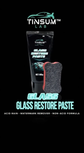 【Buy 1 free 1】Car Glass Oil Film Cleaner Strong Front Windshield Remover for Automotive Windshields Windows windshield anti-glare Surfaces Coating Water Spot Film Removal Cream Oil Film / Acid Rain /Watermark Remove Oil Film Remover Oil Film Cleaning Milk