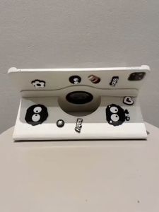 Cover iPad Kartun Lucu 360° Berputar Flip Leather & Case Pad Dengan Stand