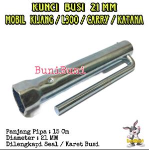 KUNCI BUSI KIJANG / Kunci Busi Pipa Untuk Mobil KIJANG / L300 / CARRY Ukuran 21MM