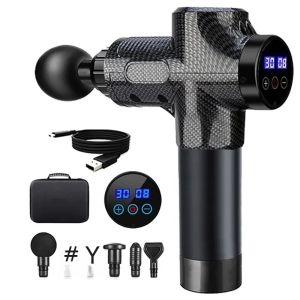 Sâu mô massage Súng di động mặt cơ Massager massage pistool cho trở lại cổ cơ thể cơ bắp tập thể dục công cụ