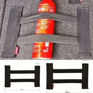Car Trunk Mesh Storage Bag Car Storage Net Organizer Pocket Universal Trunk Bag Magic Fixing Belt Tape Auto Interior Accessories