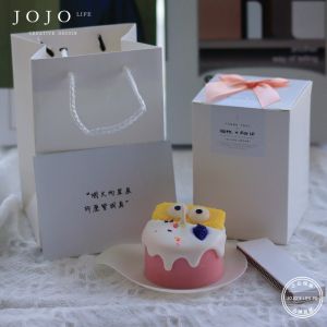JOJOS L. PD.ton Silver Aromatherapy Candle Gift Box Atmosphere Sensation Decorations Birthday Gift Universal Use